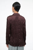 Suki Shirt – Earth Plissé – STAUD