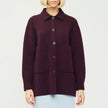 Julianne Cardigan in mahogany