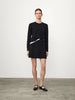 Clare Minirock in black