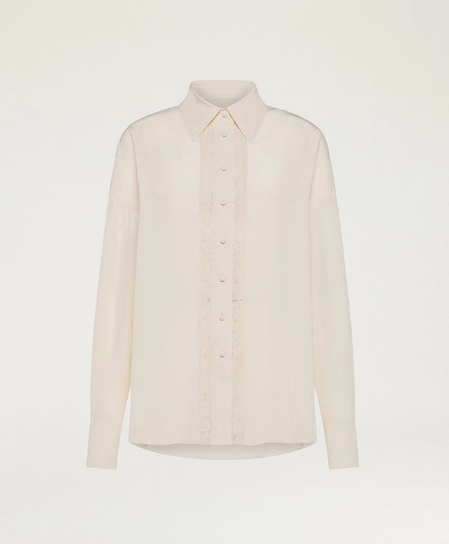 Grapes Seidenbluse