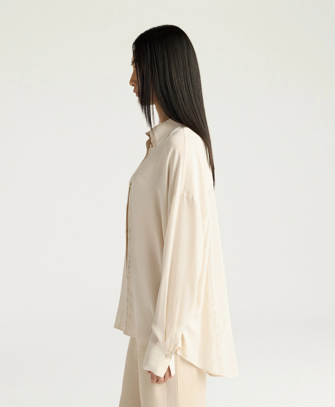 Grapes Seidenbluse