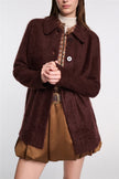 FLUFFY STATEMENTS Jacket dark brown – Dorothee Schumacher
