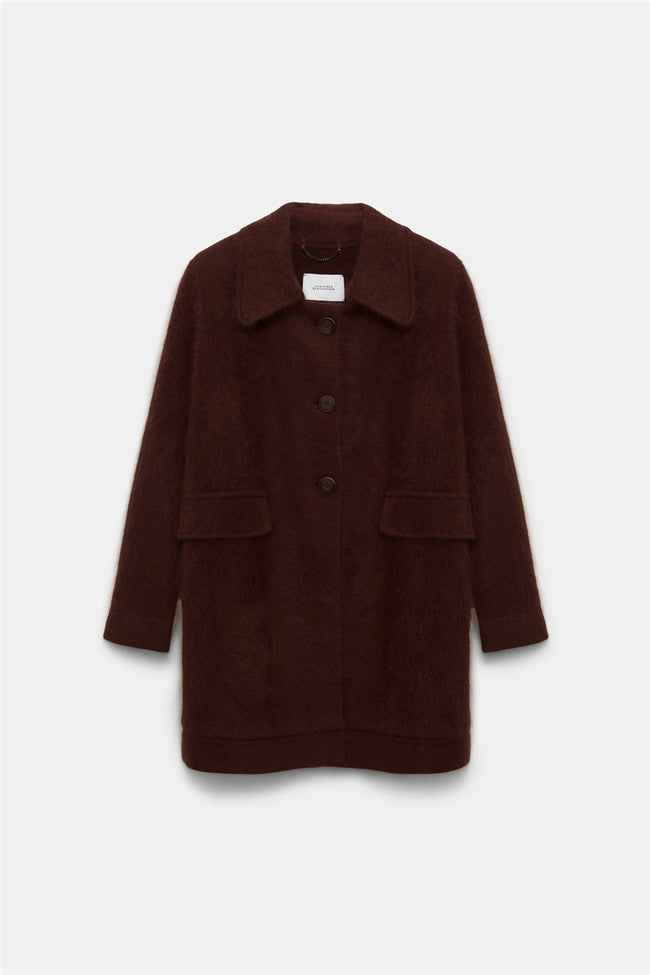 FLUFFY STATEMENTS Jacket dark brown – Dorothee Schumacher