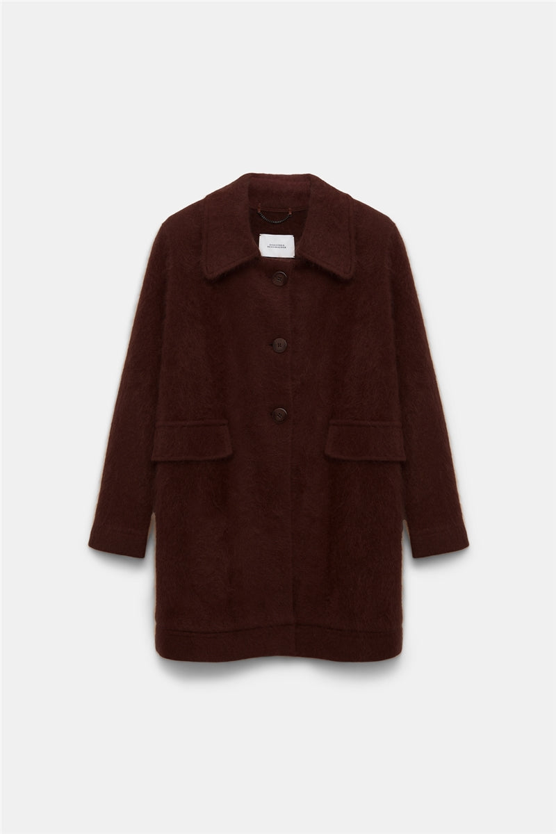 FLUFFY STATEMENTS Jacket dark brown – Dorothee Schumacher