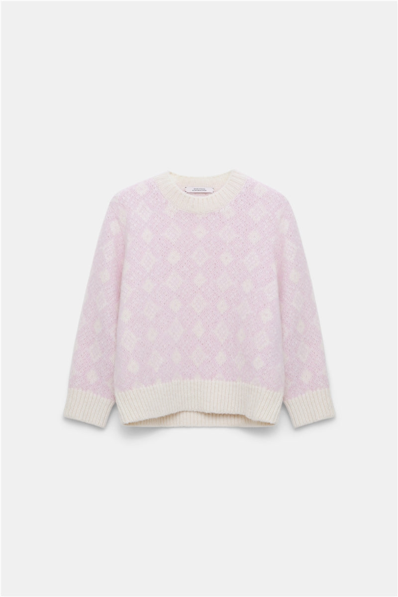 SOFT GRAPHICS Pullover in rose – Dorothee Schumacher