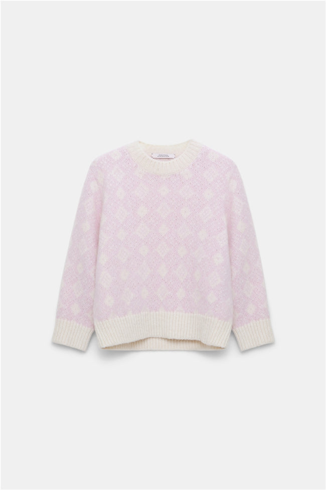SOFT GRAPHICS Pullover in rose – Dorothee Schumacher