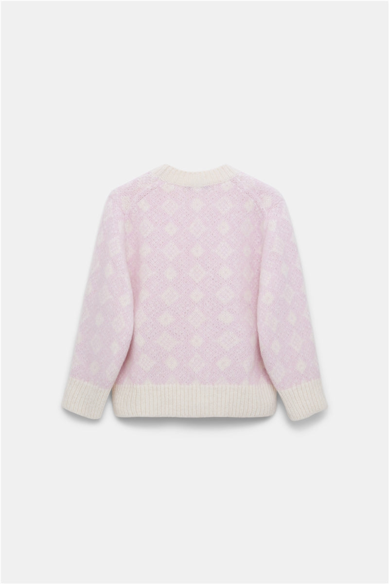 SOFT GRAPHICS Pullover in rose – Dorothee Schumacher