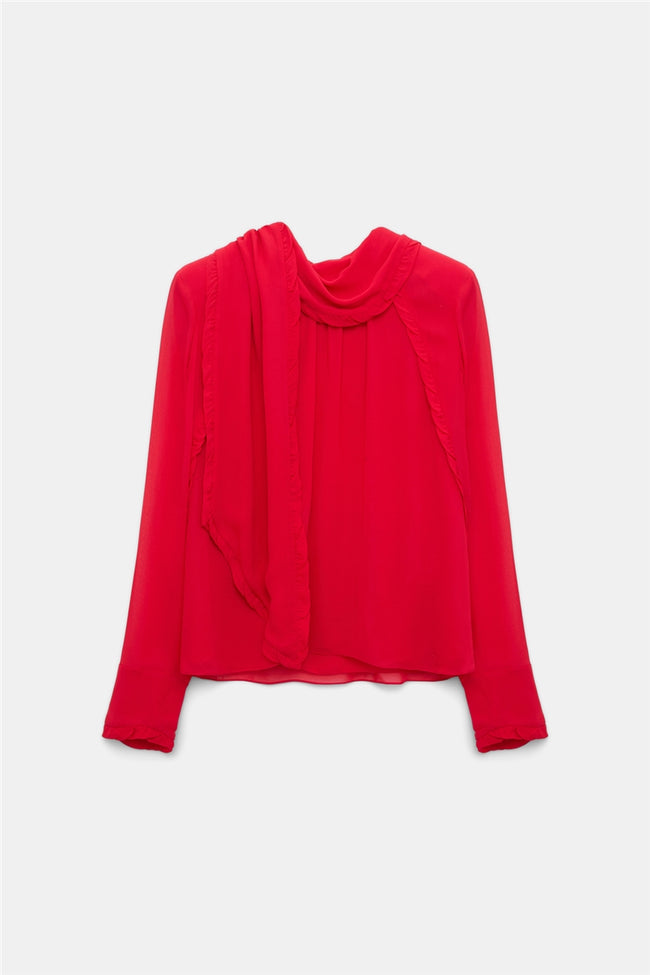 SHEER TWIST Blouse lollipop – Dorothee Schumacher