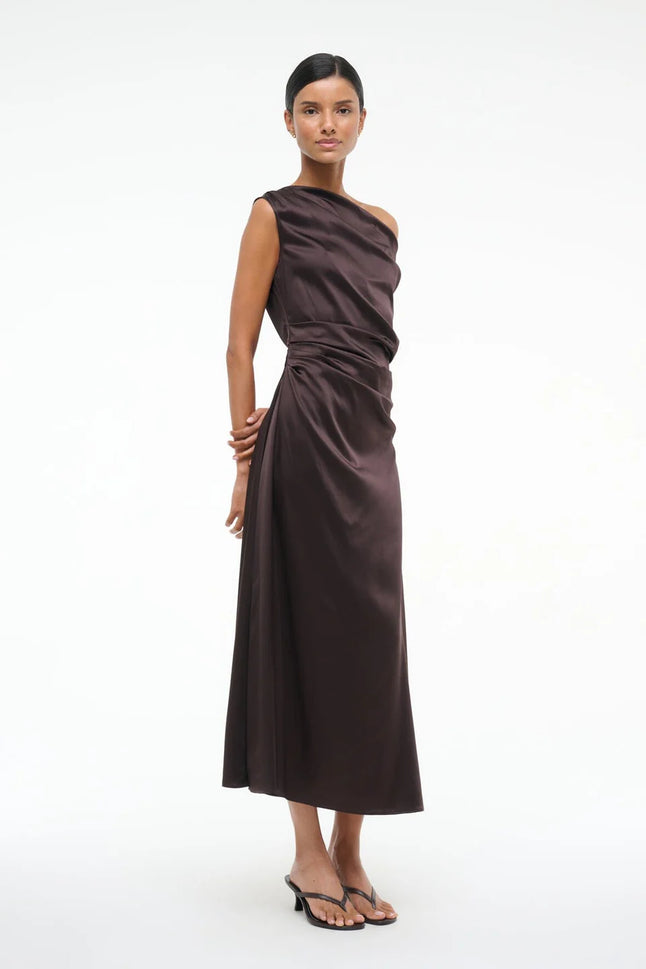 Phare Silk Dress – STAUD