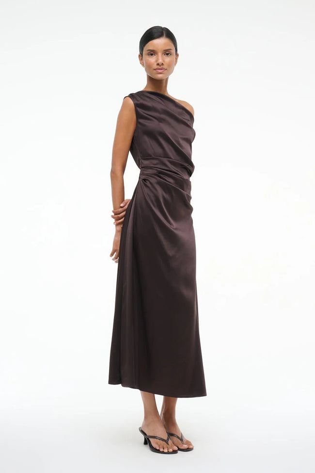 Phare Silk Dress – STAUD