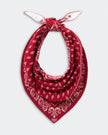 The Wild Rag Dreieckstuch in Ruby/Cream