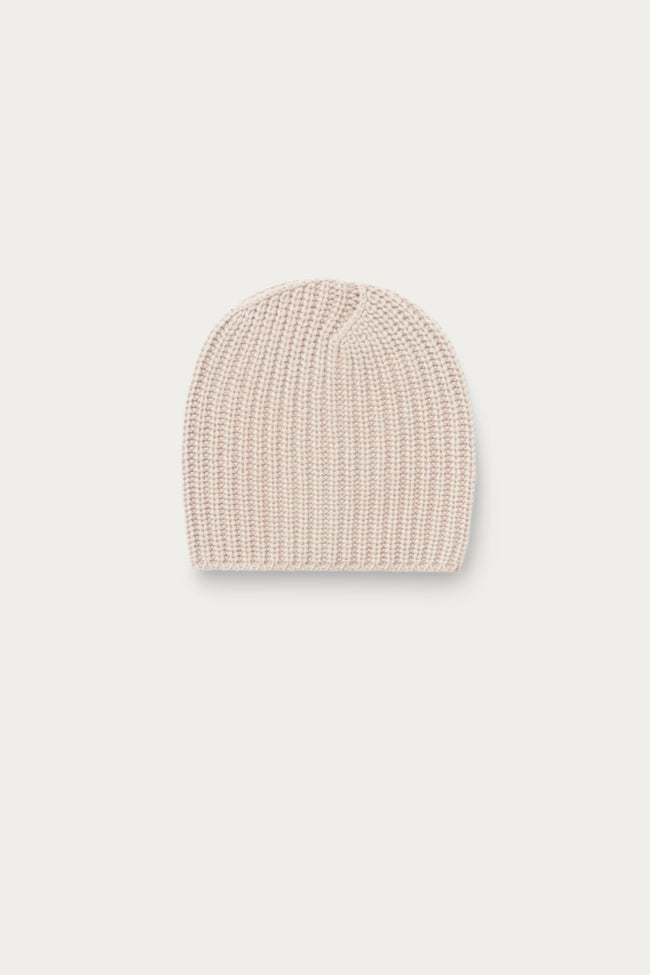 Ameel Cashmere Mütze in alabaster