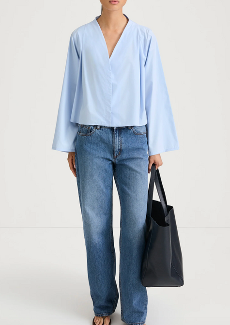 Jaylene Shirt Light Blue - Stylein