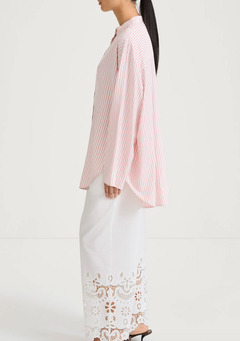 Jazara Shirt Pink Stripe - Stylein