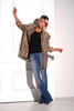 Velvet Blazer Amy in Leo