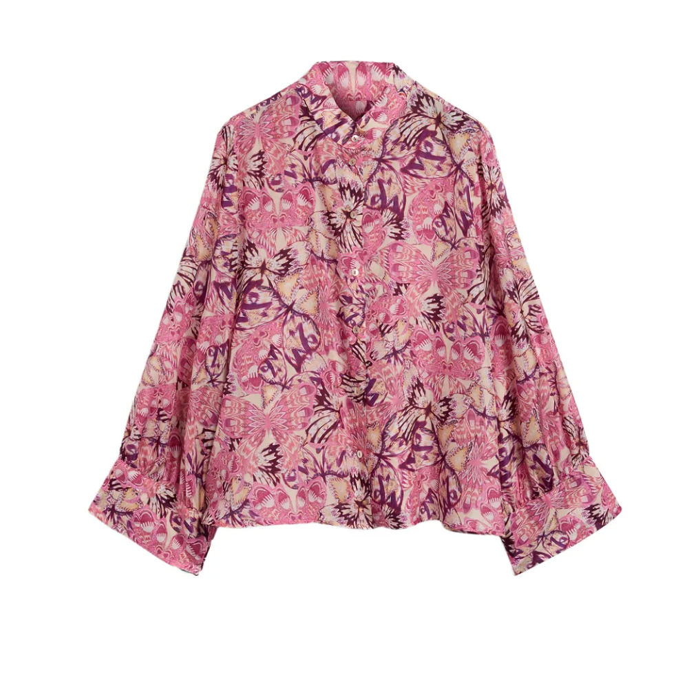 Momoni Franklin Hemd mit Print