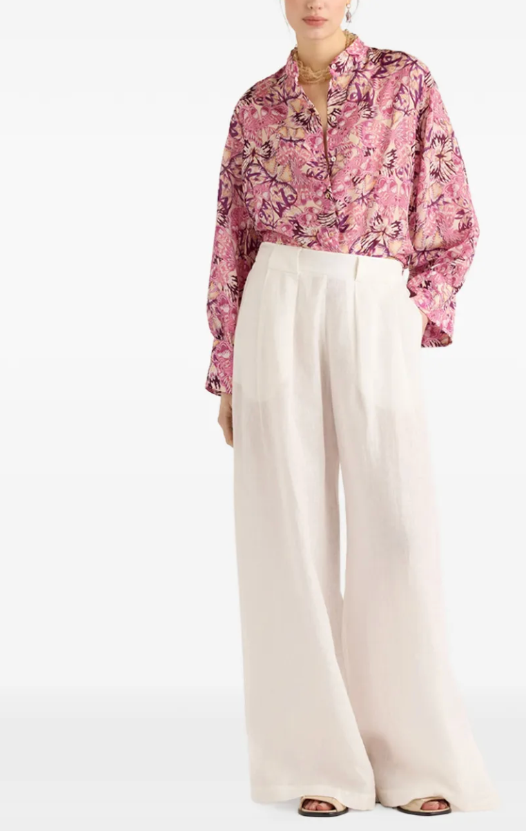 Momoni Franklin Hemd mit Print