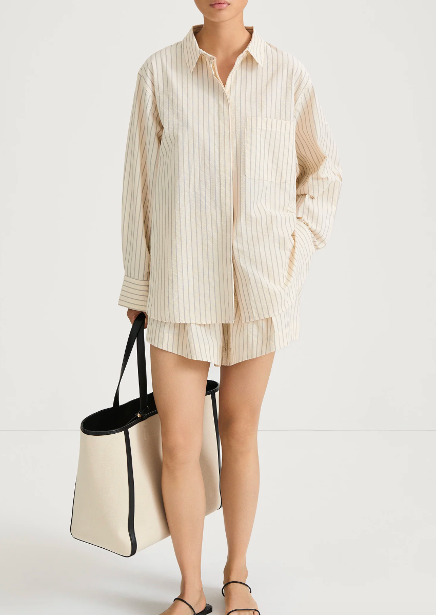 Jansell Shirt Vanilla Stripes - Stylein