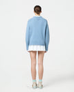 Cozy Crew Pullover in blue