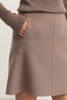 Daniela Double Face Rock in taupe