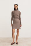 Daniela Double Face Rock in taupe