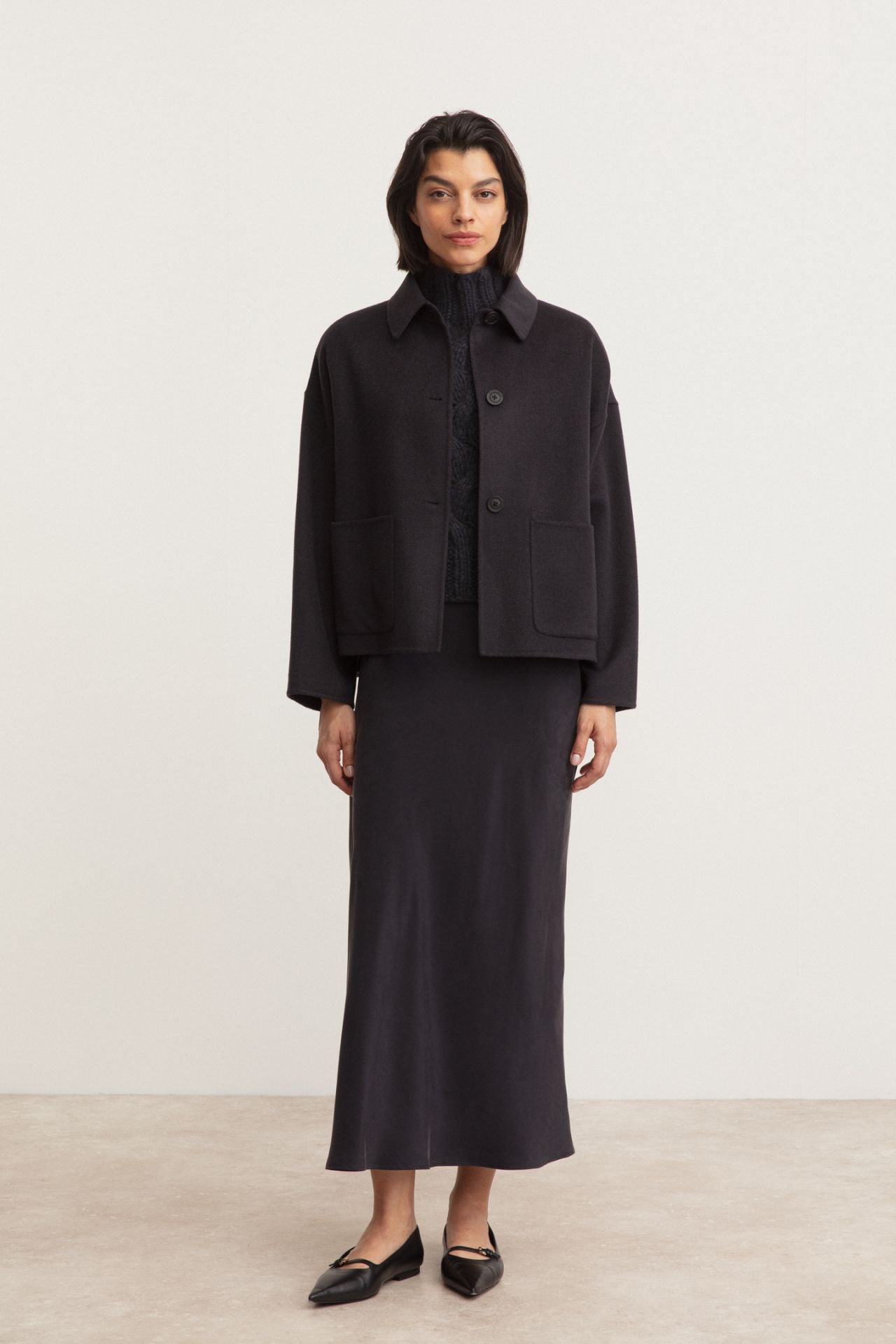 Davia Doubleface Jacke kajal