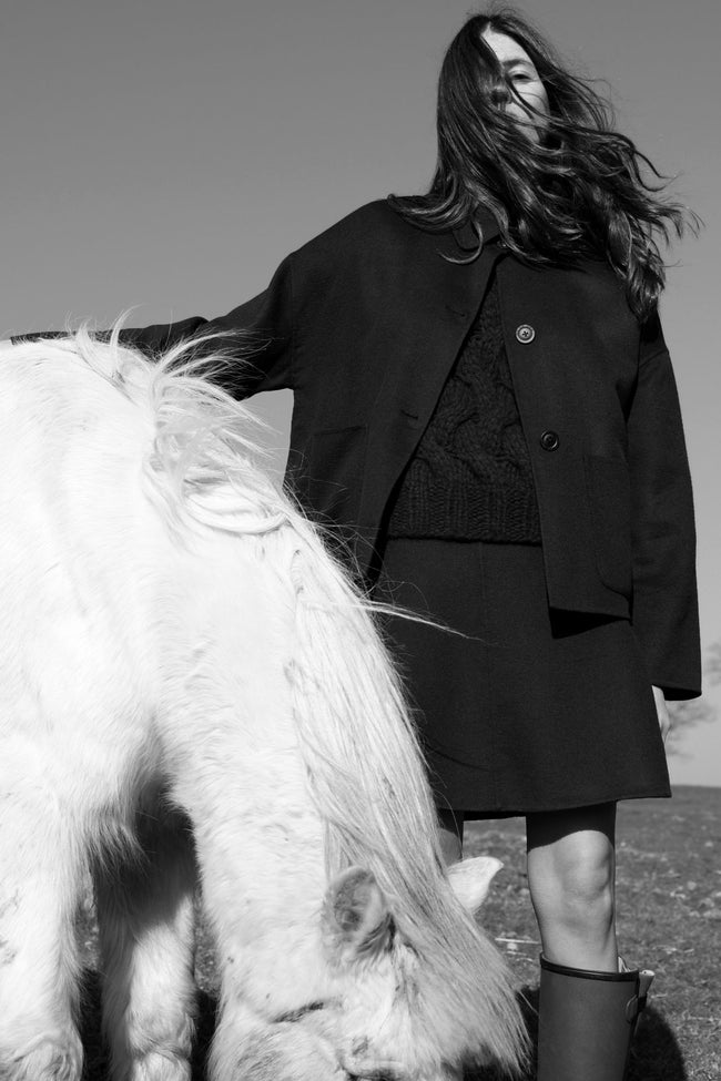 Davia Doubleface Jacke kajal