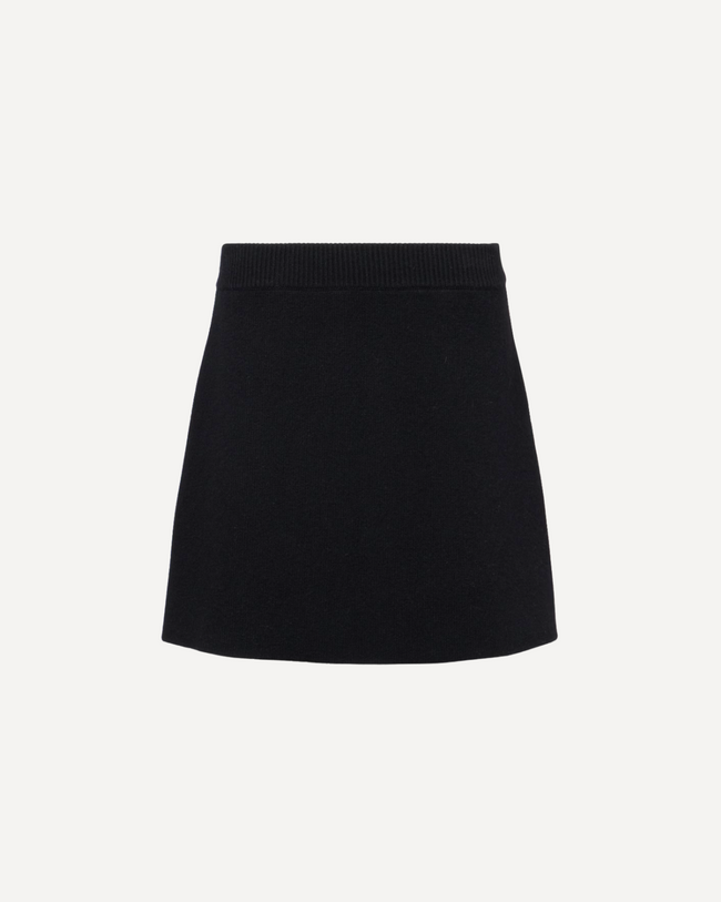 Clare Minirock in black