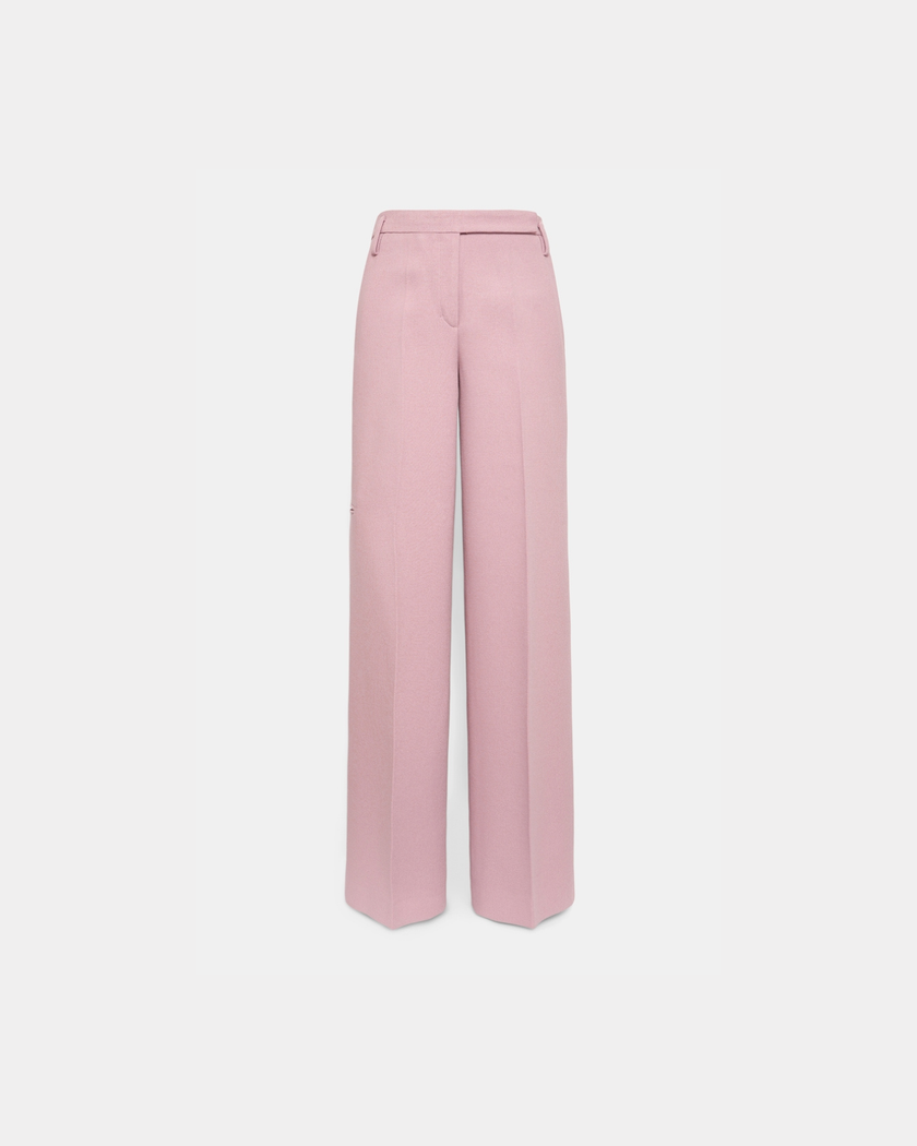 LAYERED COOLNESS Pants in lilac – Dorothee Schumacher