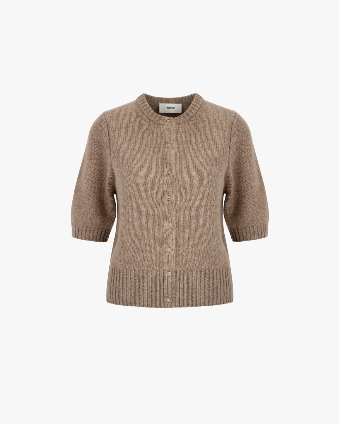 Cardigan Poupette in Warm Taupe – LADNĒRI