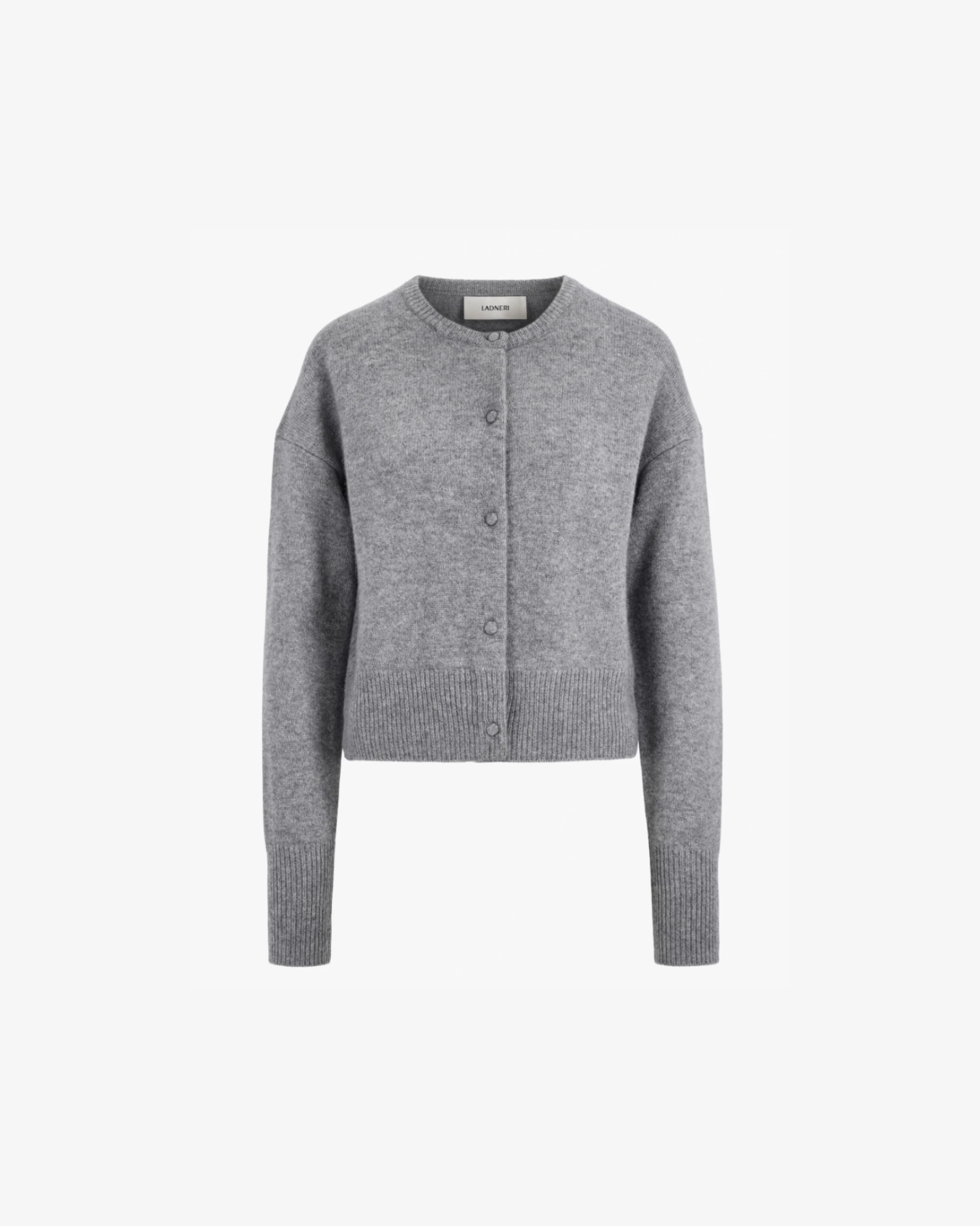 Cardigan Noemie in Silver Grey – LADNĒRI
