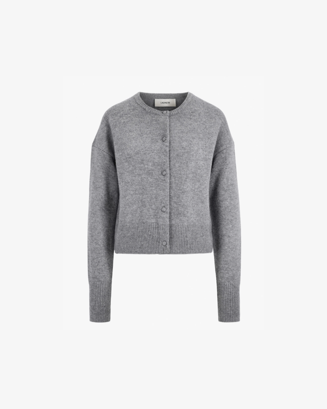 Cardigan Noemie in Silver Grey – LADNĒRI