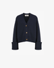 Cardigan Paix Next in navy – LADNĒRI