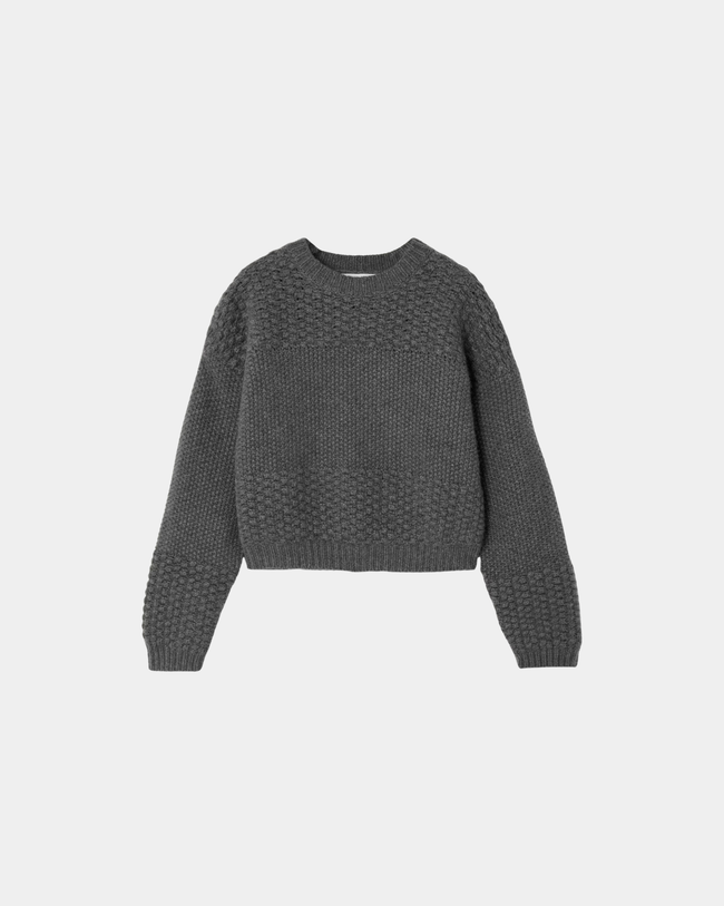 Signe Pullover in Graphite – LISA YANG