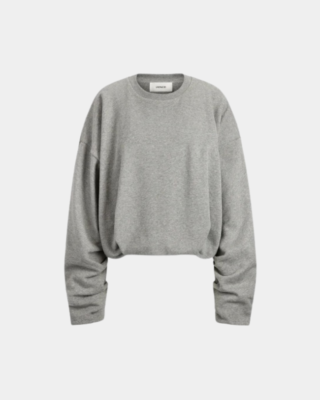 Nick Sweater in Grey Melange – Ladneri