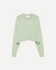 Karine Pullover in sea foam