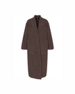 Teddy Coat Mei in Marone