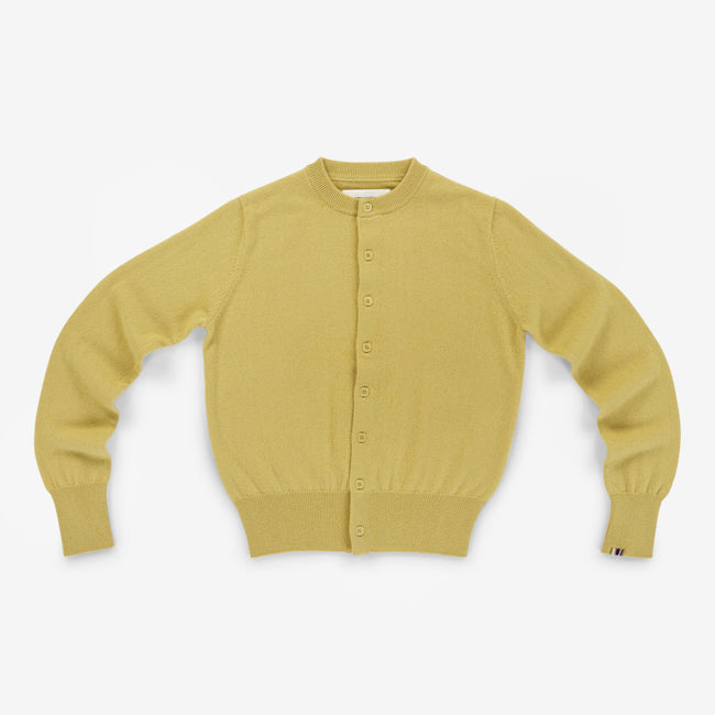 N300 Little 2 Cardigan in corn – Extreme Cashmere
