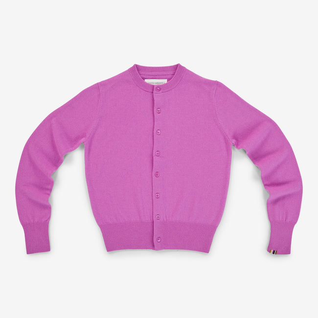 N300 Little 2 Cardigan in oleander – Extreme Cashmere
