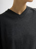 V Vintage Shirt in charcoal grey