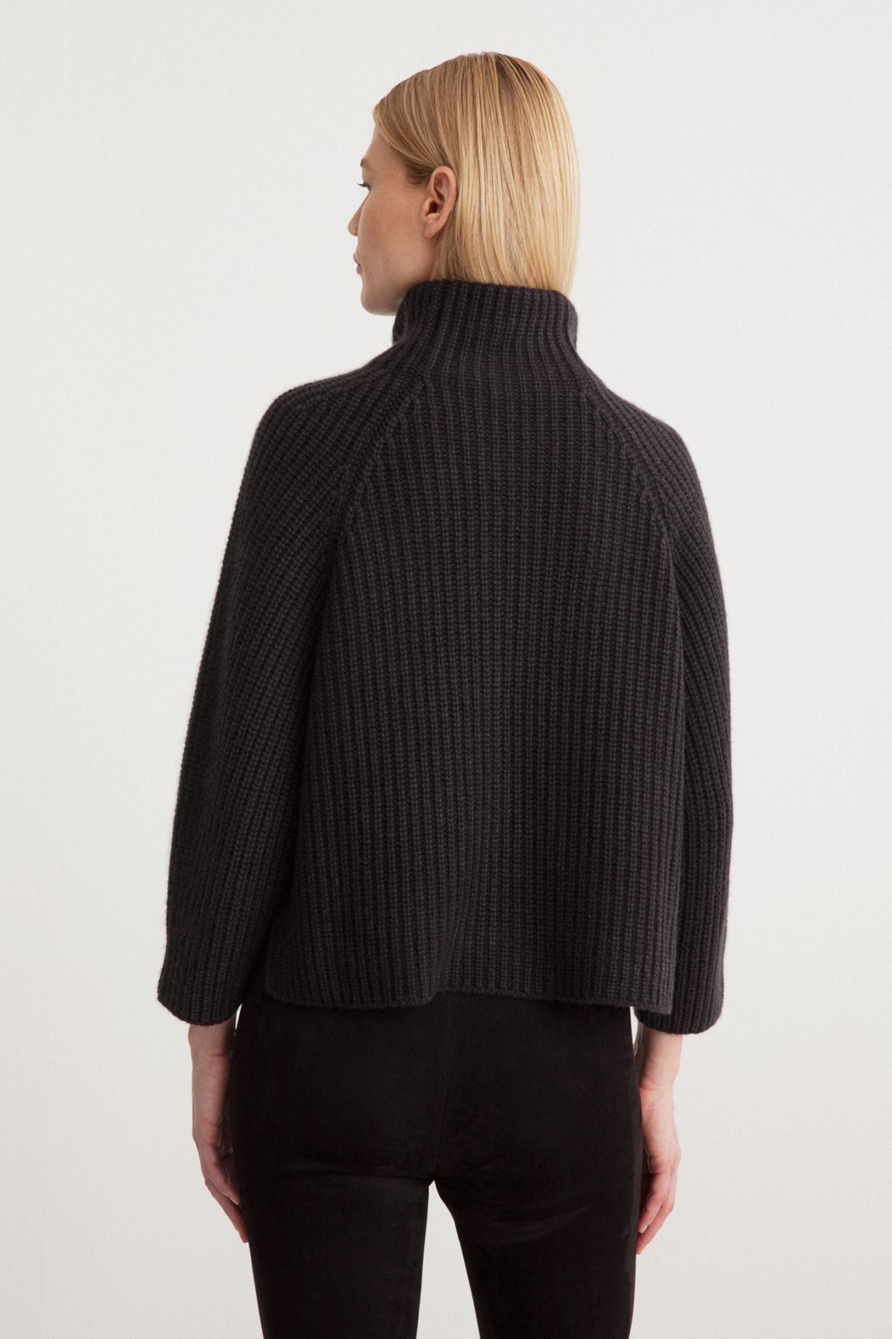 Fallou Zip Stonewashed Cardigan