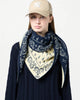 The Wild Rag Dreieckstuch in Midnight/Butter