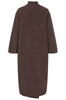 Teddy Coat Mei in Marone