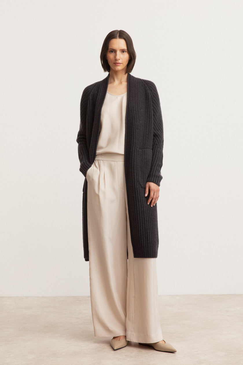 Gillian Stonewashed Cashmere Mantel