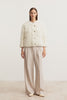 Gisla Wolljacke off white