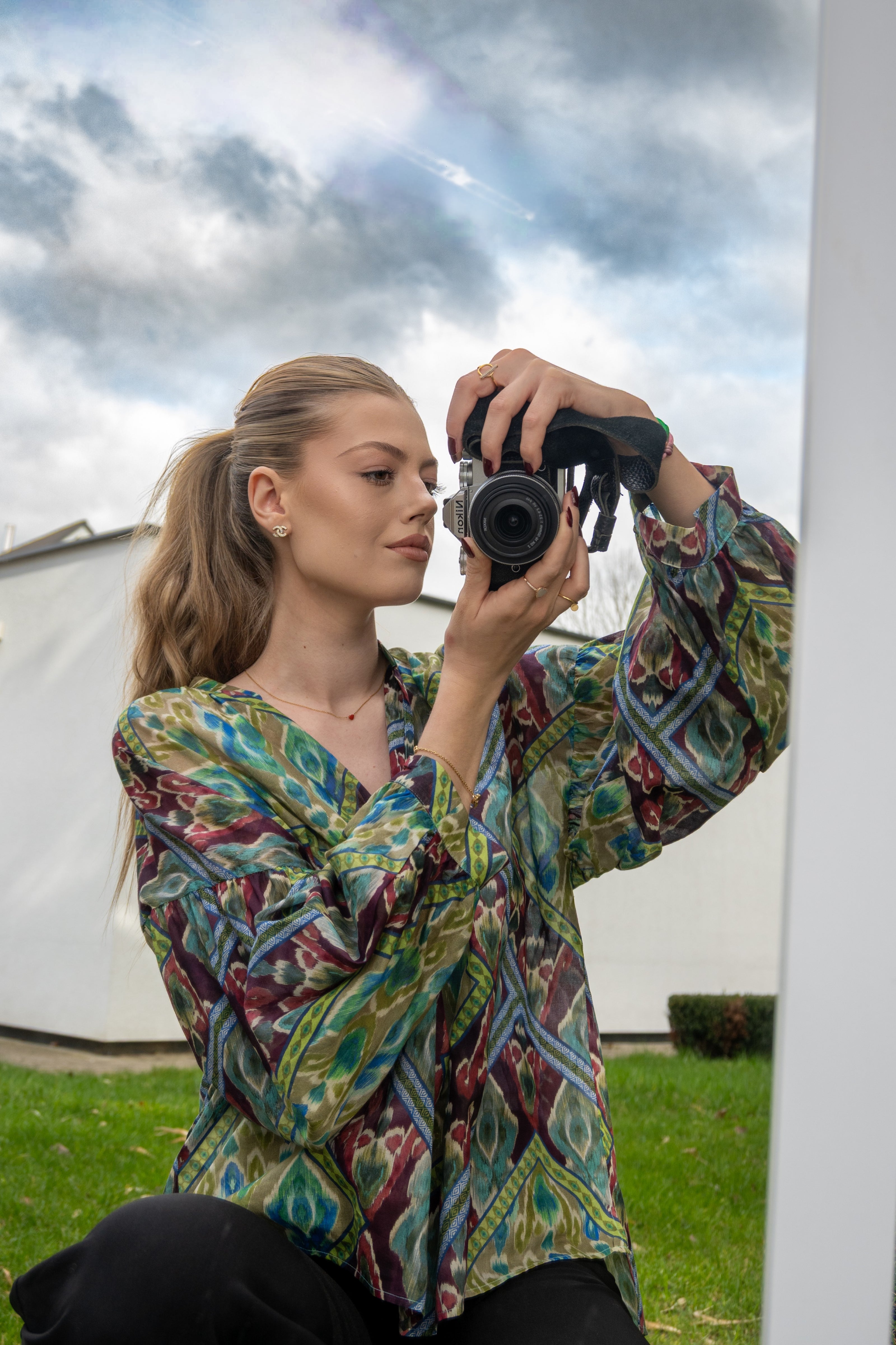 Momonì NEBLINA BLOUSE MULTI COLOR