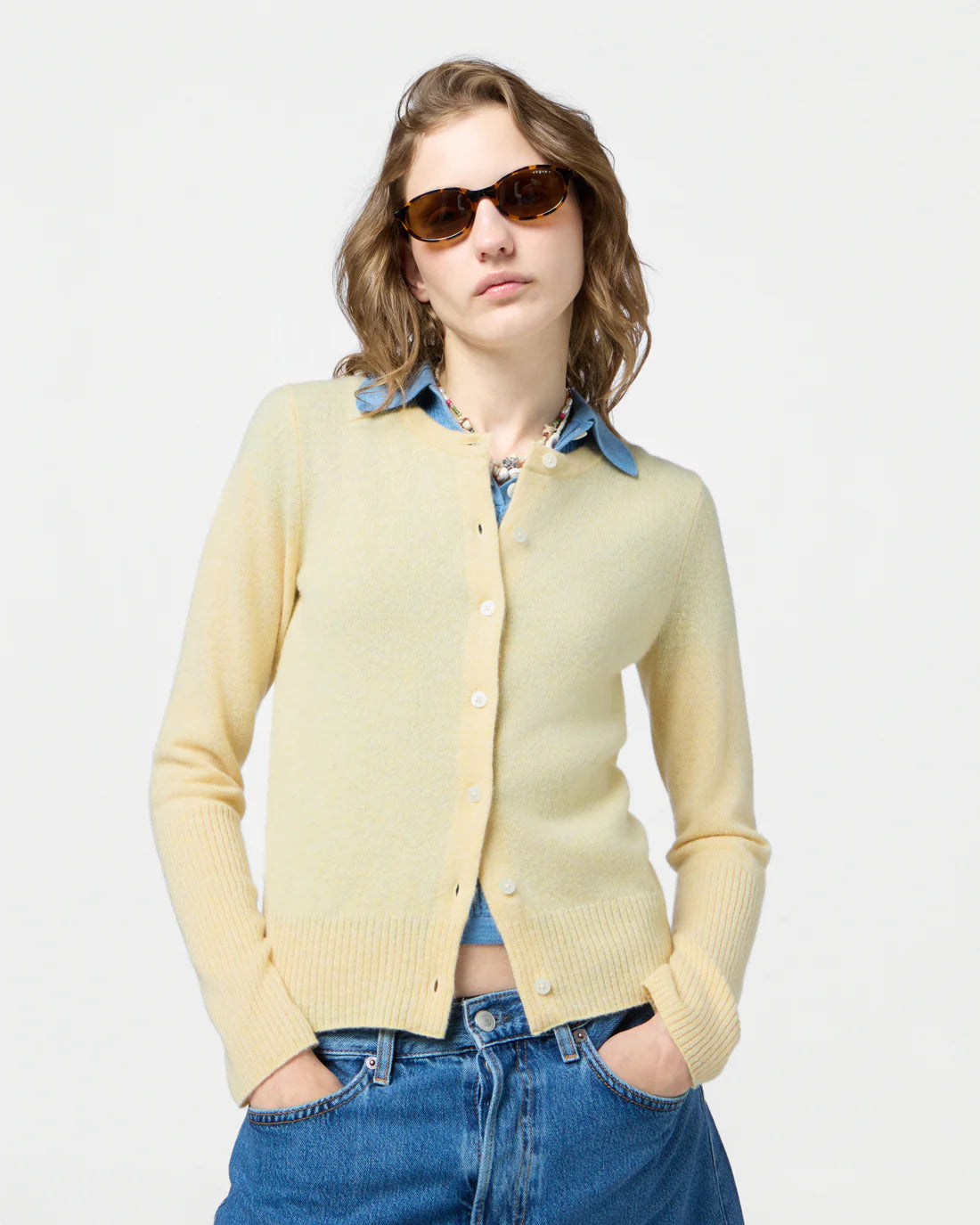 Jane Strickjacke in butter