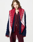 The Wild Rag Dreieckstuch in Ruby/Cream