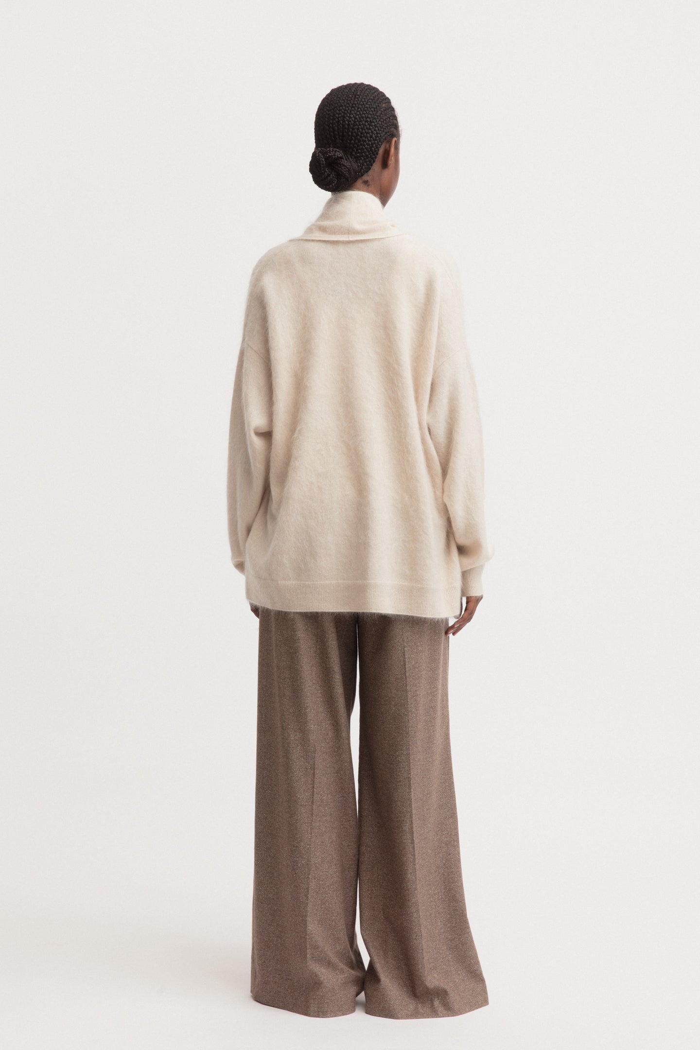 Brushed Cashmere Cardigan Kamelia – Iris von Arnim