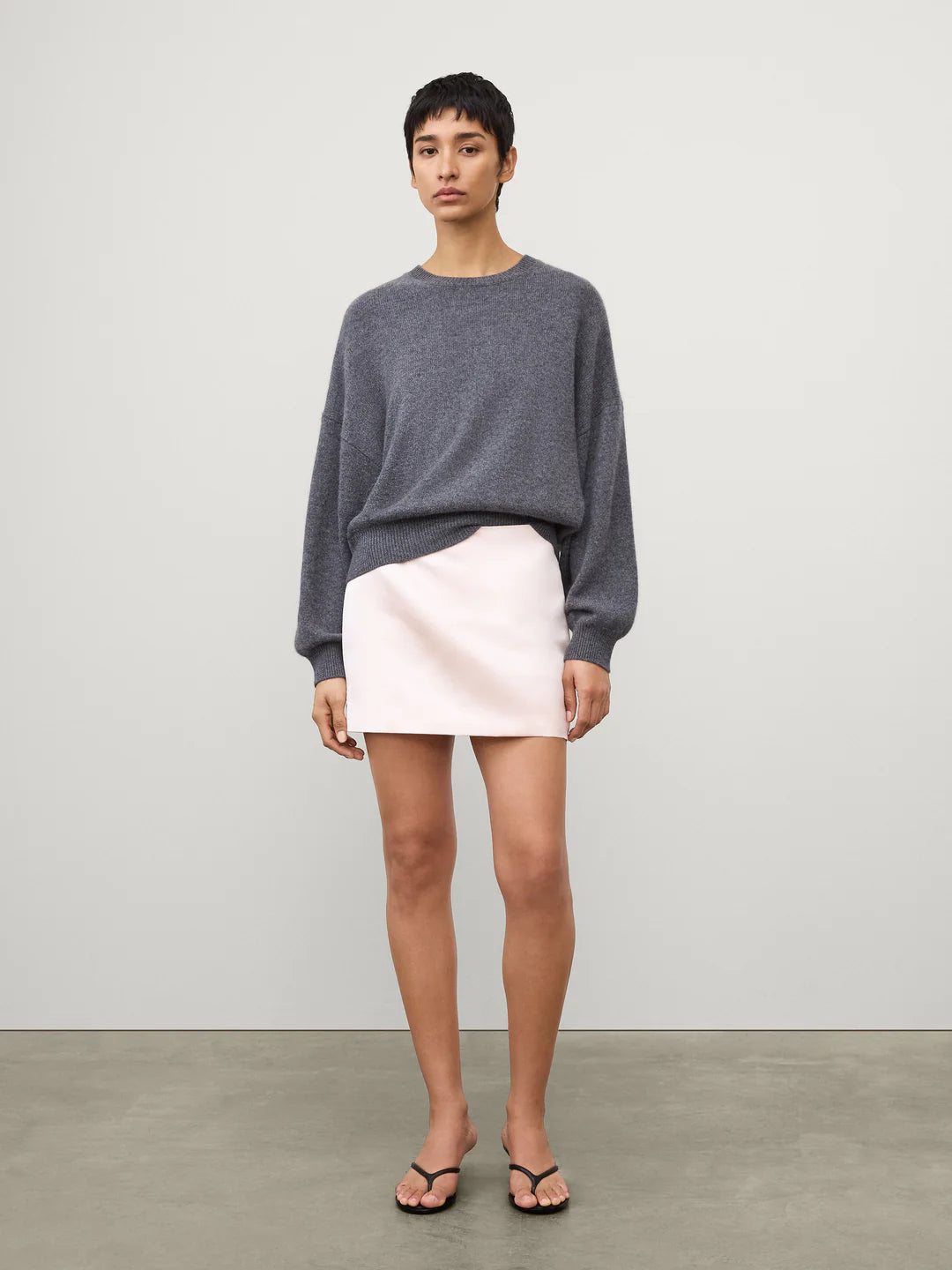 Satin Skirt in Magnolia – Lisa Yang